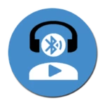 bluetooth connect and play android application logo